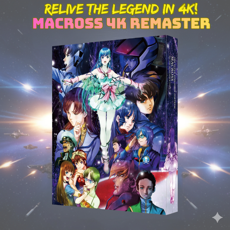 Super Dimension Fortress Macross Do You Remember Love 4K Remaster Blu ...