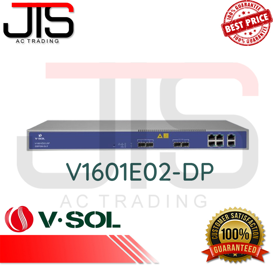 V-SOL V1601E02-DP L3 2 PORTS EPON OLT | Shopee Philippines