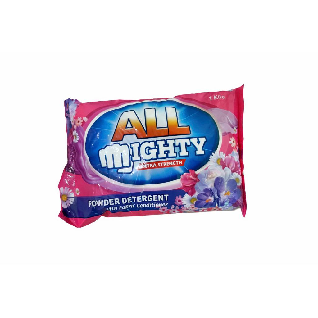 1kg All Mighty Powder Detergent with Fabric Conditioner | Shopee ...