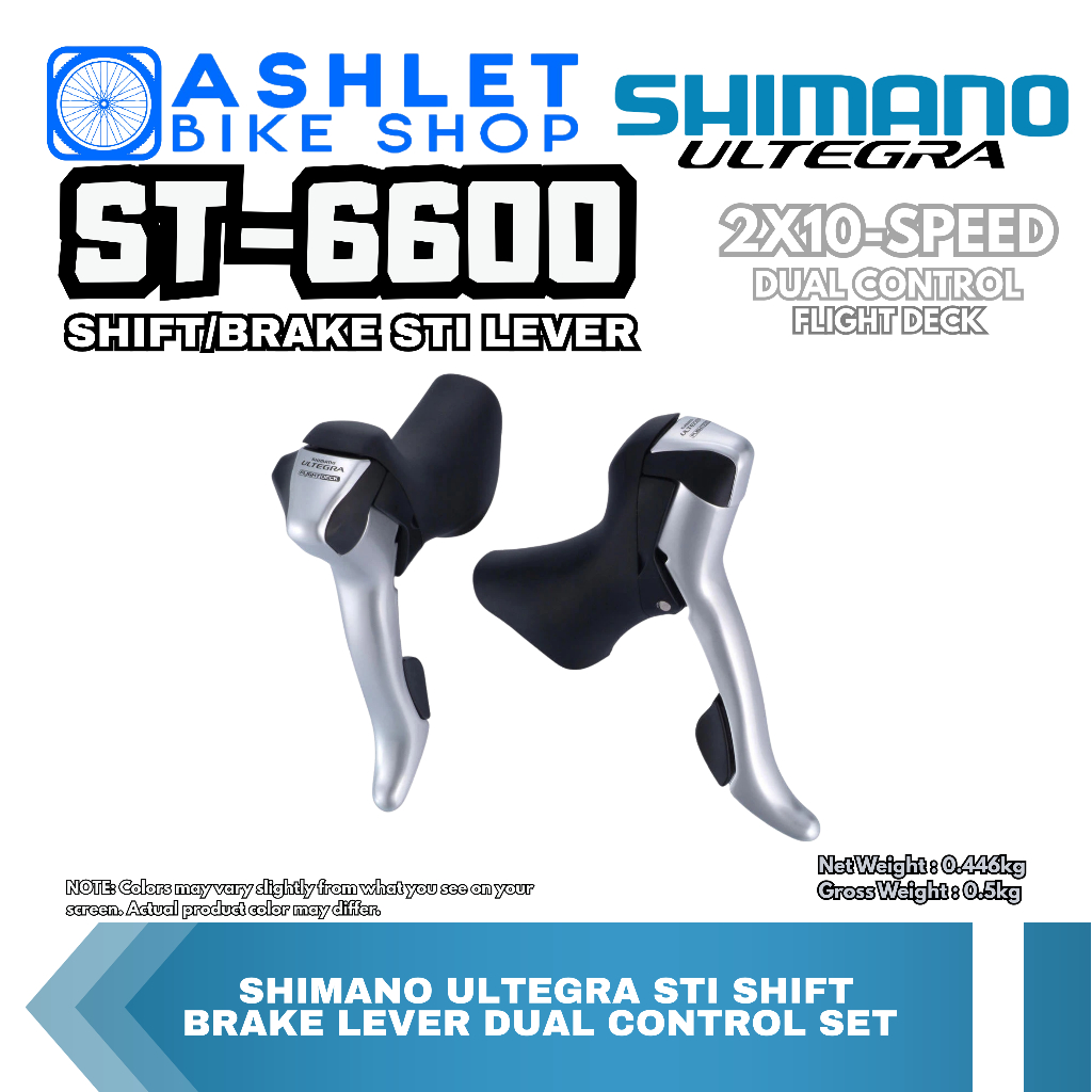 SHIMANO ULTEGRA ST-6600 STI Shift/Brake Dual Control Lever FLIGHT