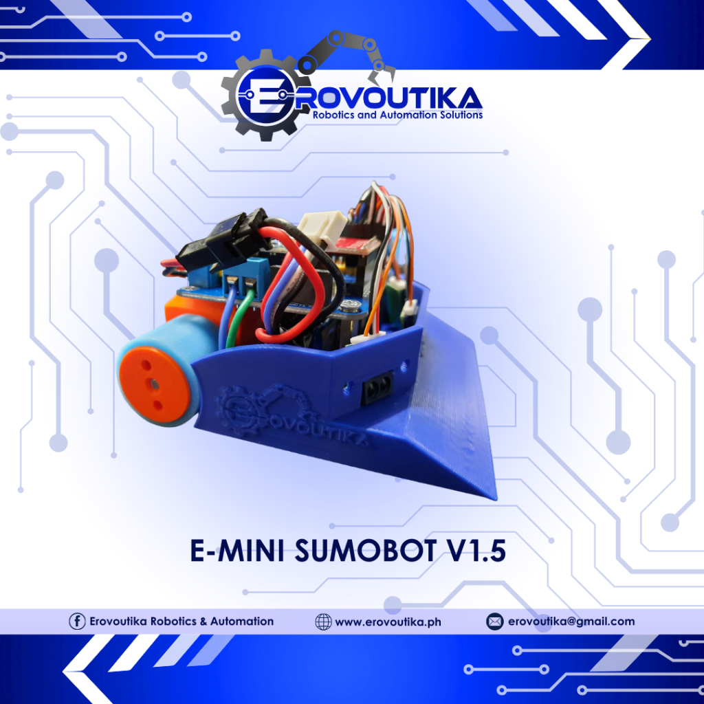 E-mini sumobot v1.5 - EROVOUTIKA-MINI SUMO ROBOT- | Shopee Philippines