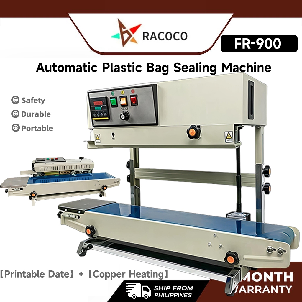 NEW FR-900/400 Plastic Bag Band Sealing Machine Sealer Fully Automatic ...