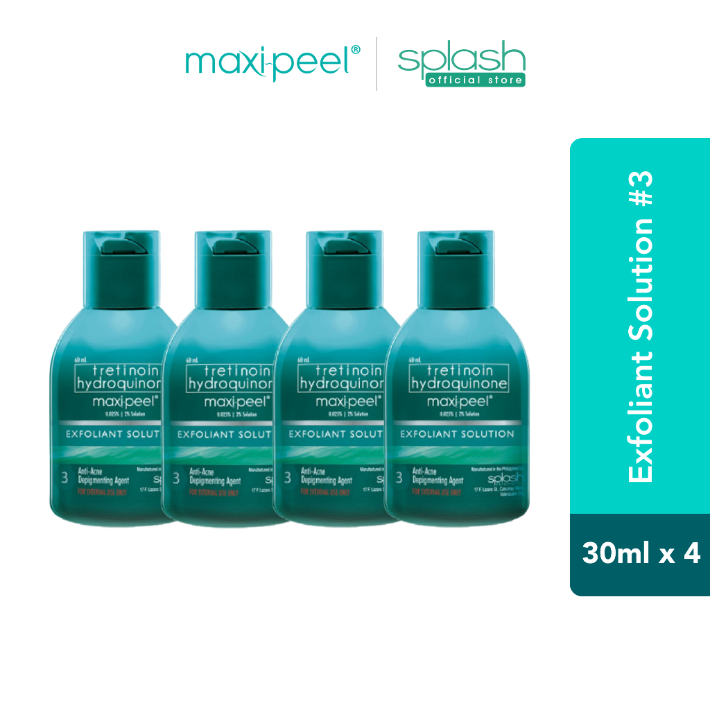 Maxi-Peel Exfoliant Solution No.3 - Pimple Remover for Severe Acne 30ml ...