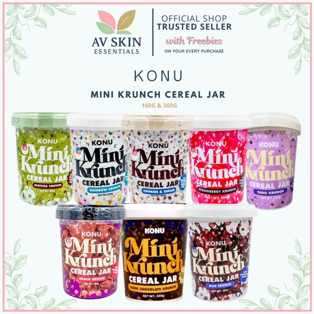 (COD) Konu Mini Krunch Cereal Jar | Shopee Philippines
