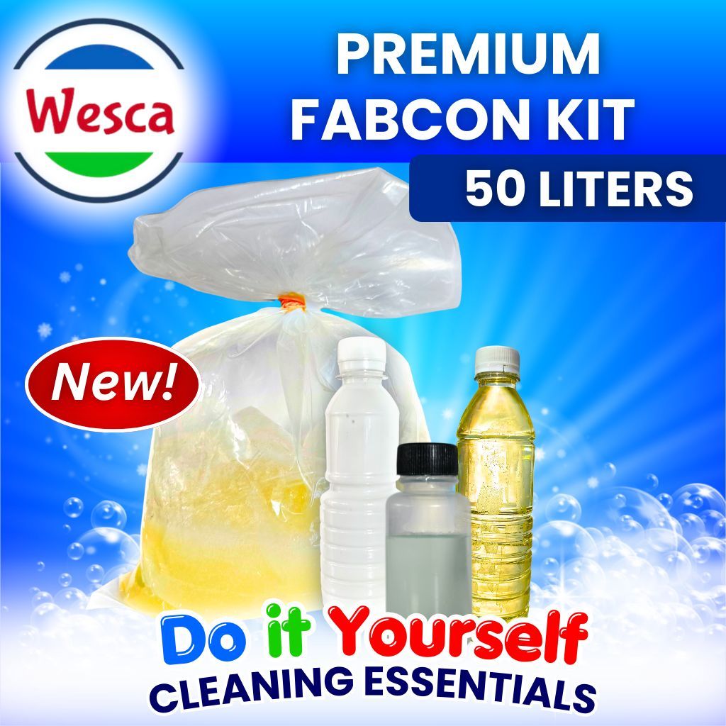 PREMIUM DIY FABCON KIT 50 LITERS YIELD | Shopee Philippines
