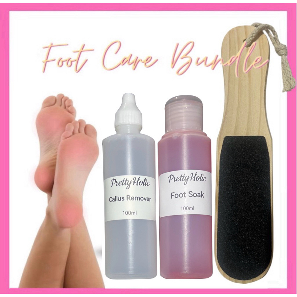Tools For Removing Your Callus Foot Care Bundle 100ml Callus Foot Soak ...