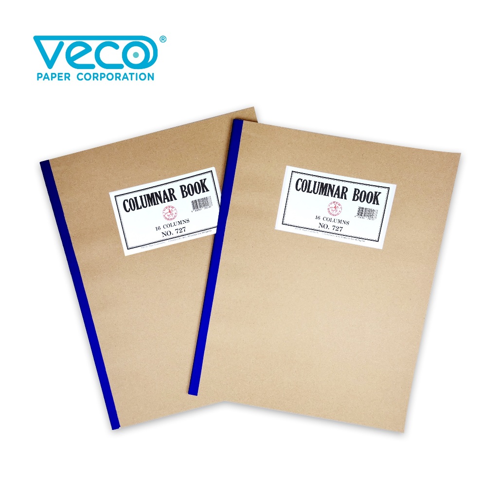 Veco Accounting Columnar notebook 727/747 (2pcs) | Shopee Philippines