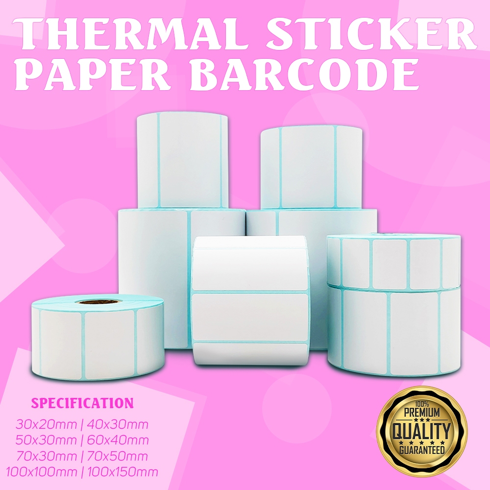 Waybill Thermal Sticker for Labelling Printer Roll | Shopee Philippines