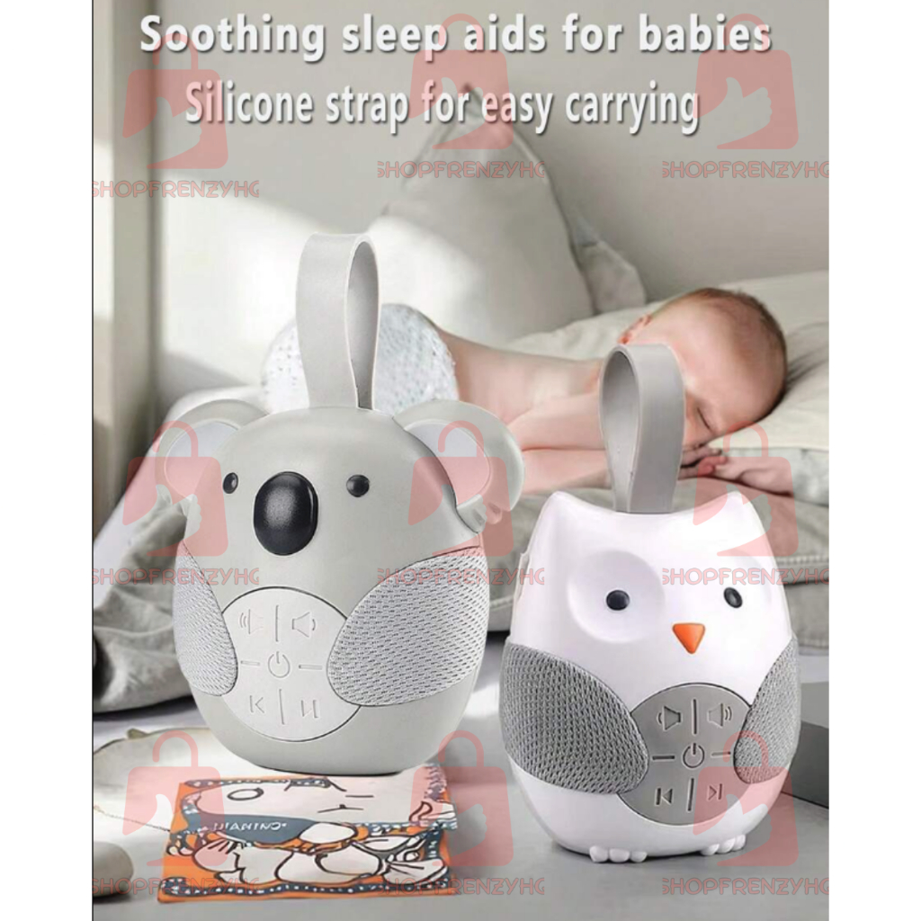 Baby White Noise & Lullaby Sound Machine – Portable Nightlight Soother ...
