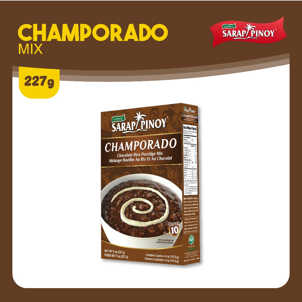 Sarap Pinoy Champorado Mix 227g | Shopee Philippines