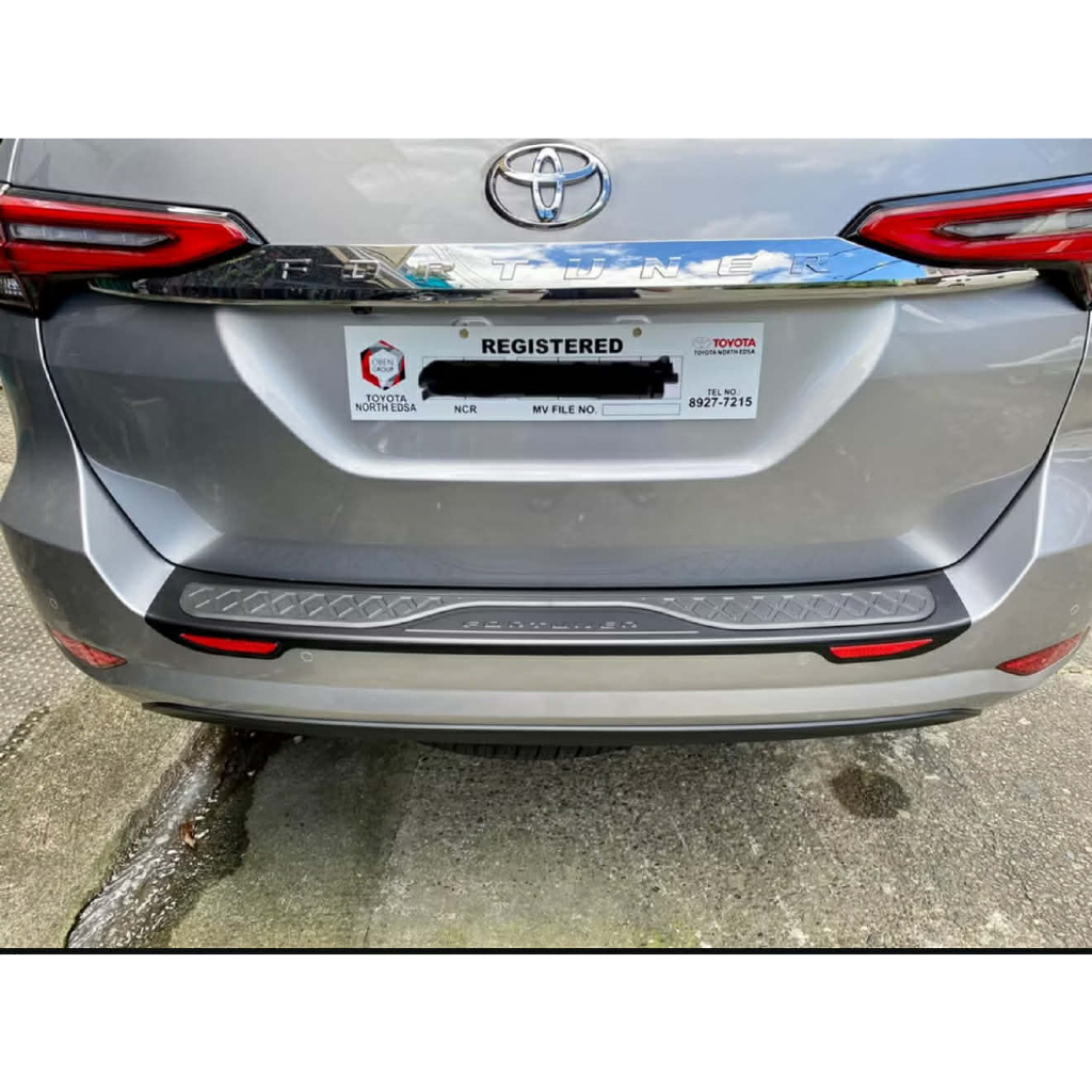 Rear Step Sill or Rear Bumper Guard Fortuner 2016-2026 | Shopee Philippines