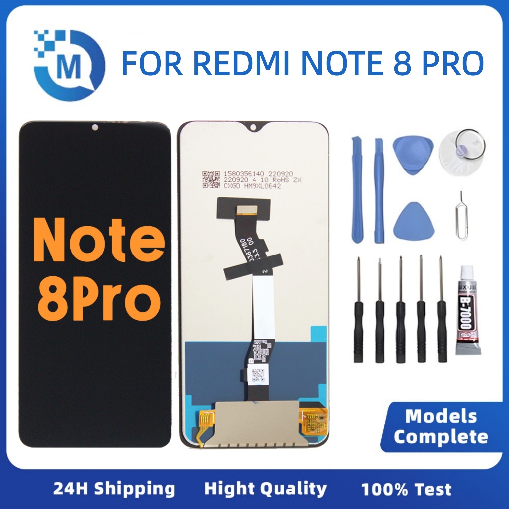Xiaomi Redmi LCD Redmi Note 8 Pro LCD Touch Screen Display Frame ...