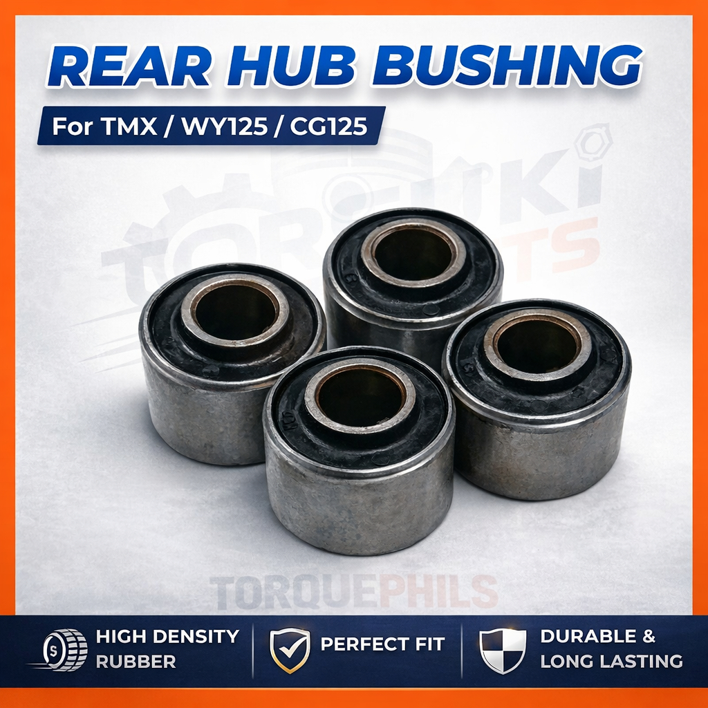 Exact Fit Rear Hub Bushing For TMX / CG125 Heavy Duty Rubber Motorcycle ...