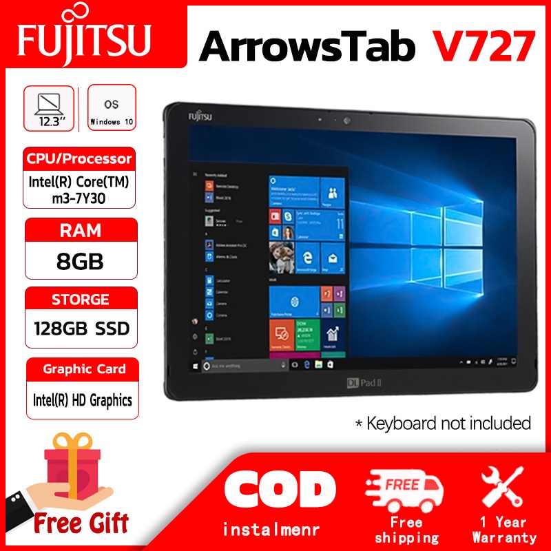 Fujitsu Arrows V727 Touchscreen 2-In-1Tablet PC Intel Core M3 gen