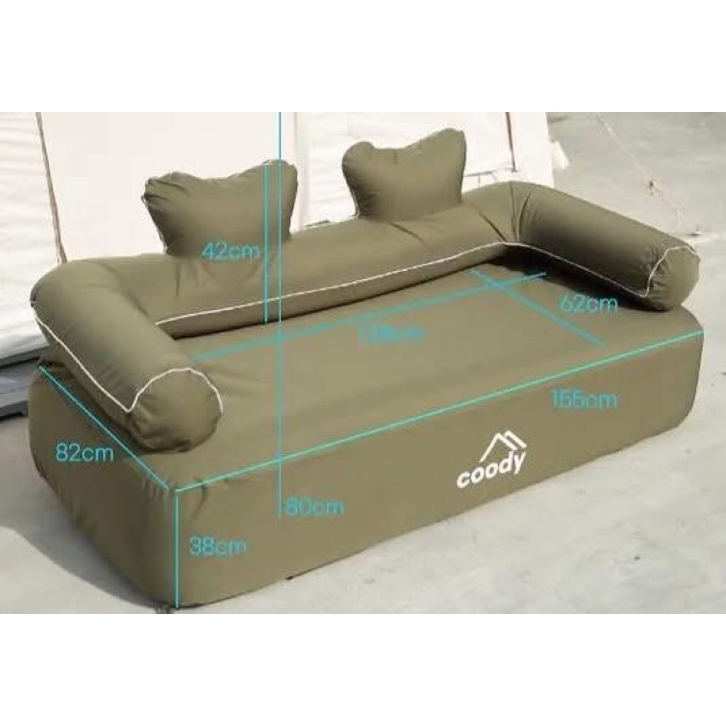 Coody Air Sofa Wireless Pump Inflatable Couch | Shopee Philippines