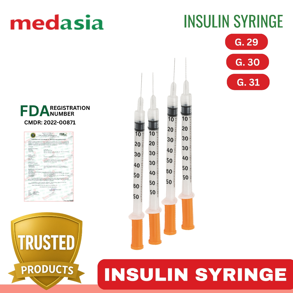 Shop insulin syringe for Sale on Shopee Philippines