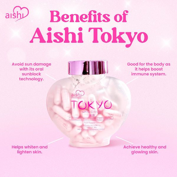 GLAM SALE] Aishi Tokyo White C-Block (Premium 42,000mg Japan Glutathione)