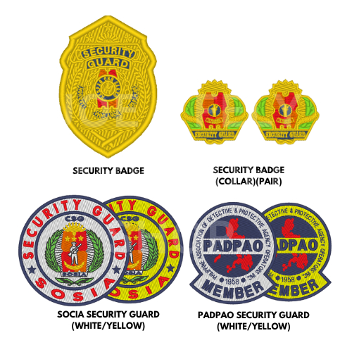 PAD PAO & SO SIA COMPUTERIZED EMBROIDERY PATCH (PAIR) | Shopee Philippines