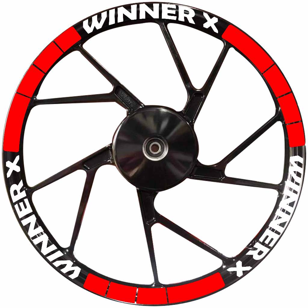 WINNER X MAGS STICKER DECALS SET FOR 2 MAGS FRONT AND REAR new style ...