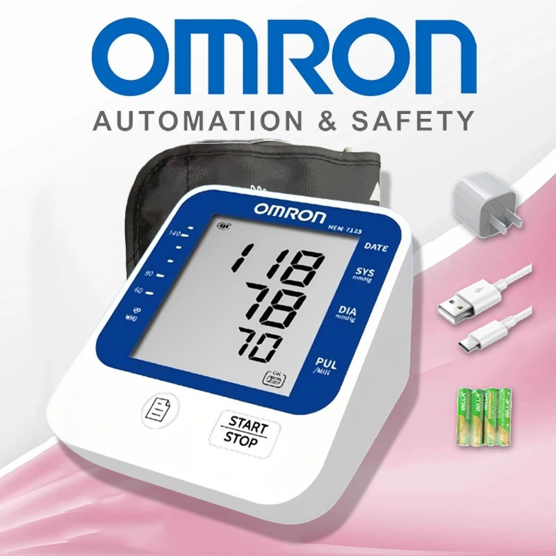 OMRON Blood Pressure Monitor – Complete Set, Malaking Screen, Isang ...