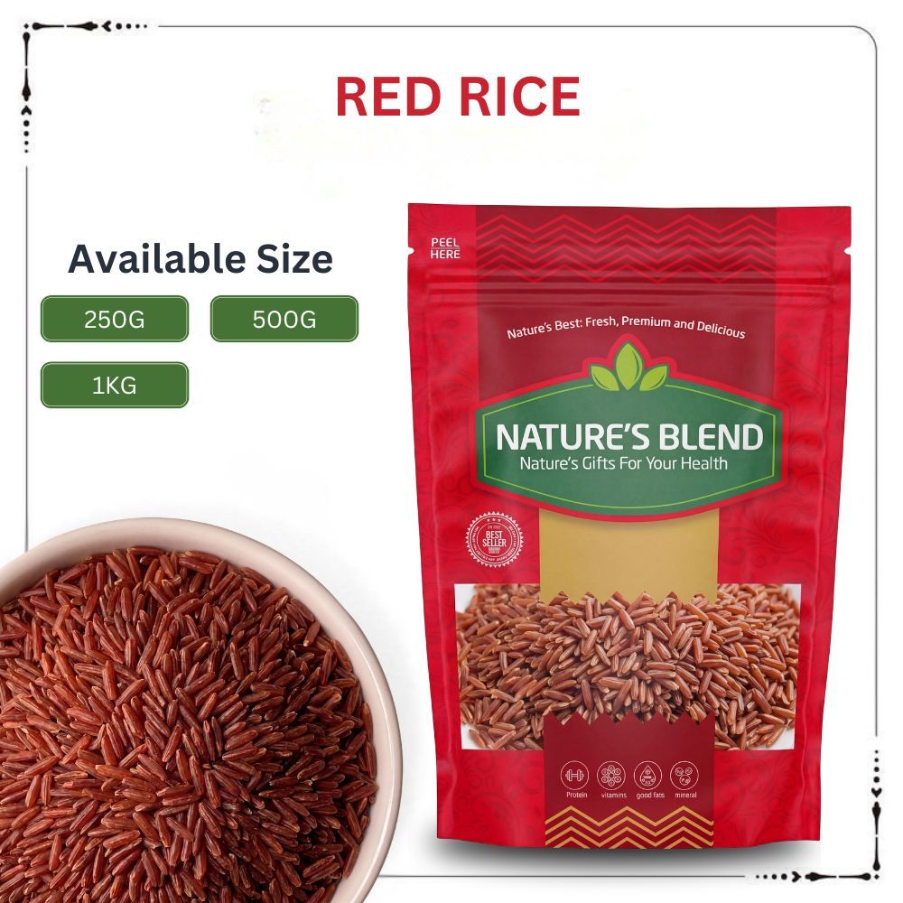Red Rice Premium Whole Grain Healthy Rice Alternative High Fiber ...