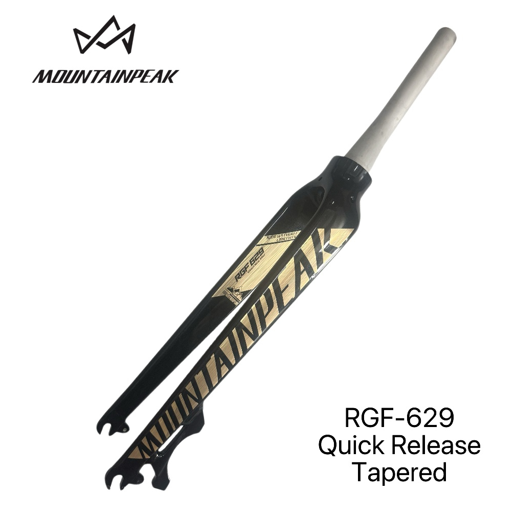 【Topway】MOUNTAINPEAK RGF-629 Rigid Fork Tapered Tube Aluminum Alloy QR ...