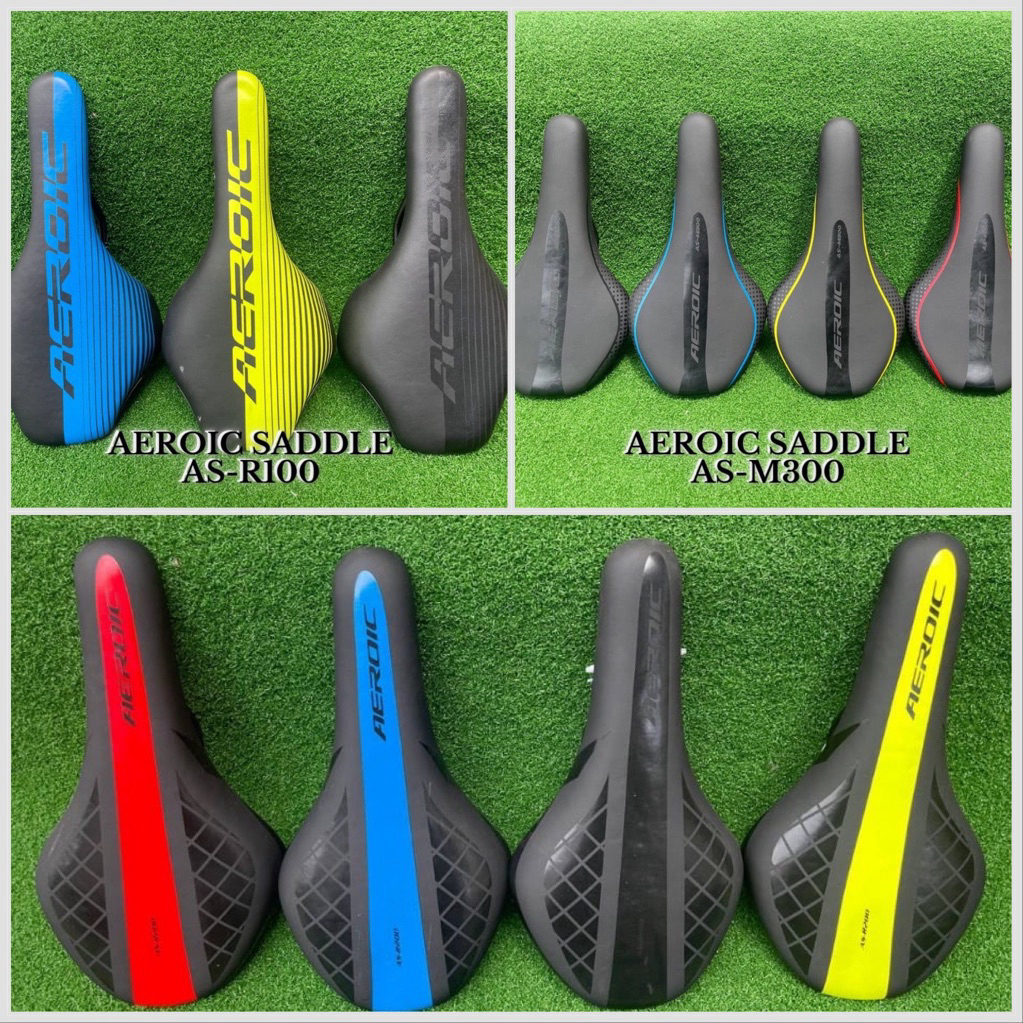 MTB/RB Aeroic Saddle R100/R200/AS-M300 | Shopee Philippines