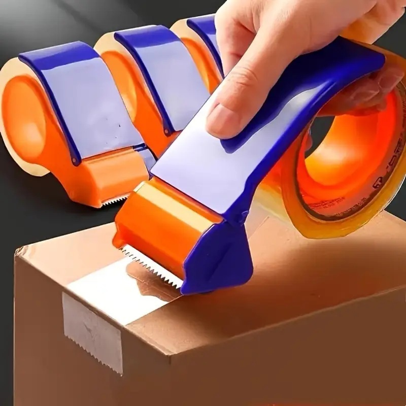 Packaging Tape Dispenser Cutter, Plastic Roller Sealing, Parcel Packing ...
