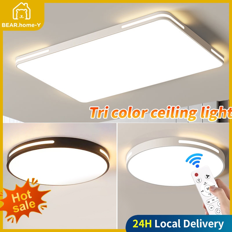 3 color ceiling light LED chandelier ceiling light energy-saving light ...