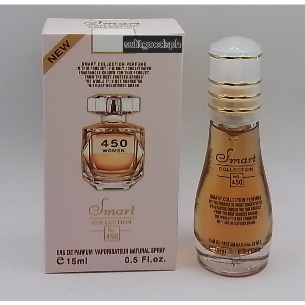 SMART COLLECTION PERFUME NO. 450 FOR WOMEN 15 ML EDP | Shopee Philippines