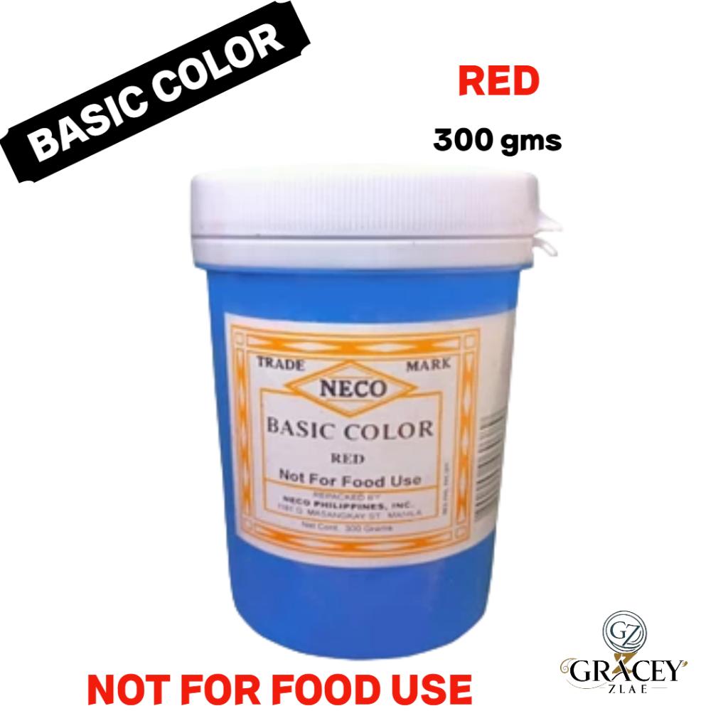 NECO Basic Color - RED, 300gms | Shopee Philippines