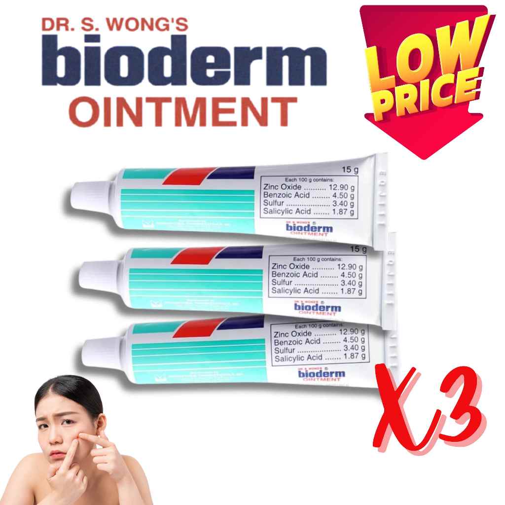 Bioderm Ointment 15g – Anti-Itch, Antifungal, Anti-Bacterial Treatment ...