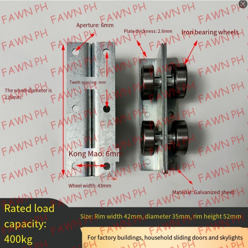 Pulley, multi-functional mobile pulley, sliding door, suspended rail ...