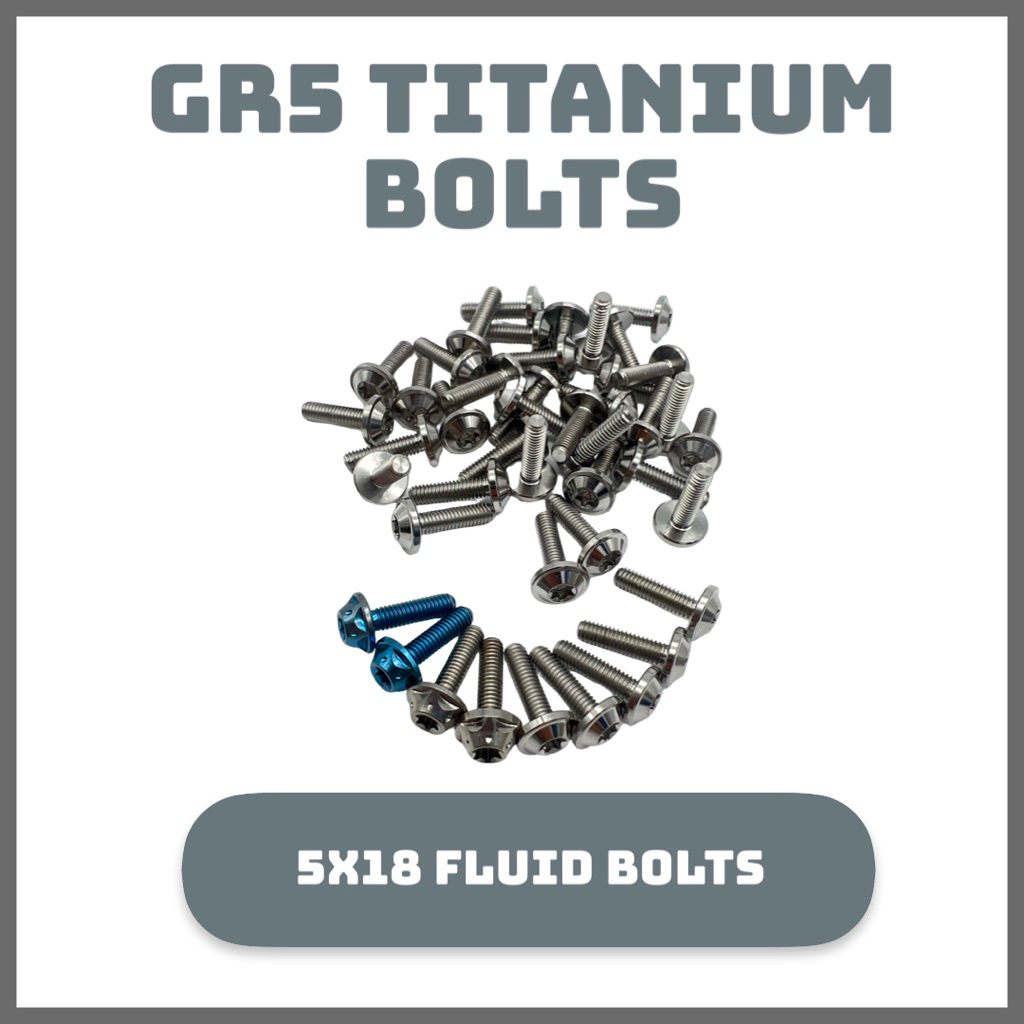 4X18 TITANIUM GR5 BRAKE MASTER BOLTS SOLD PER PC | Shopee Philippines