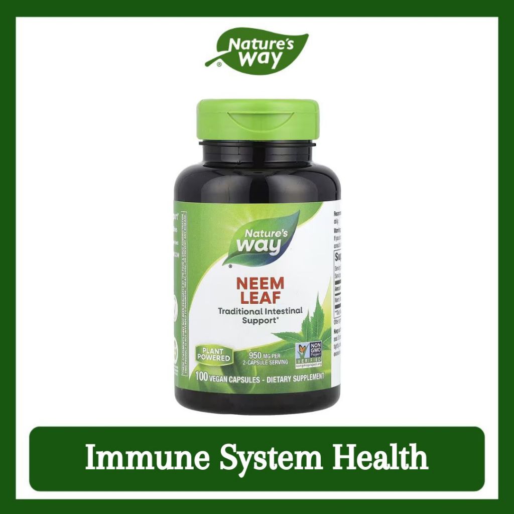 Nature's Way, Neem Leaf ( Anti-Inflammatory Support & Immune System ...