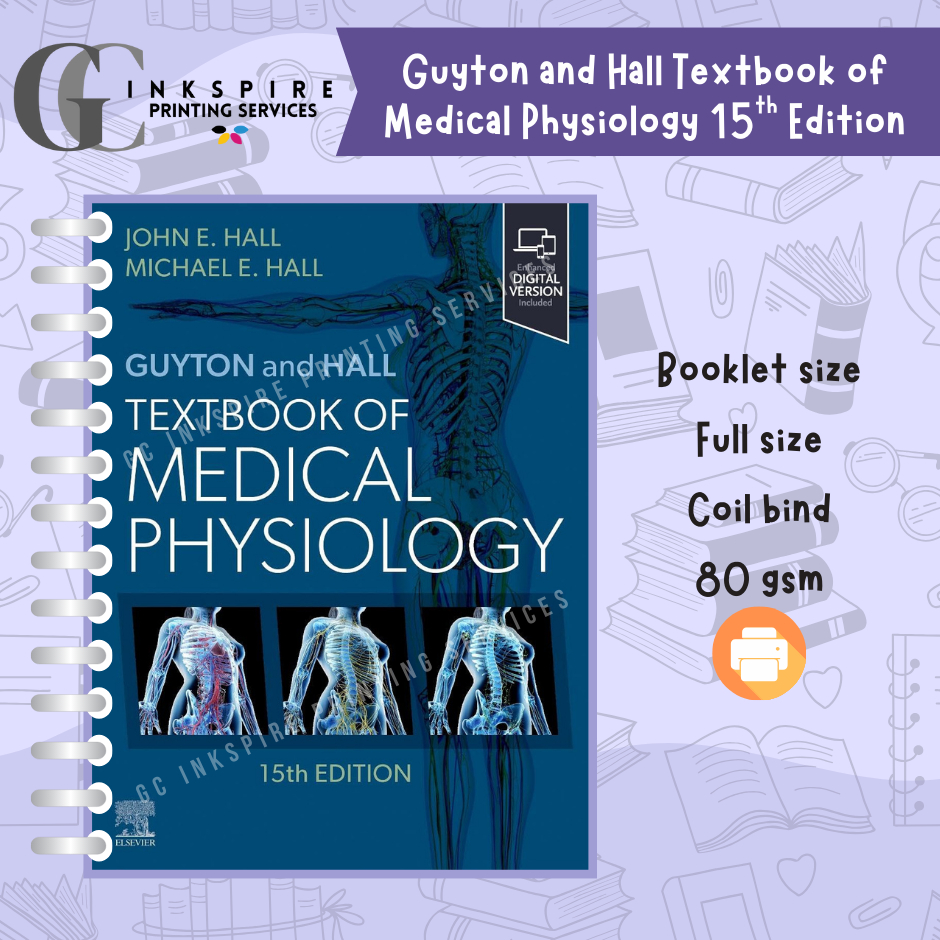 Guyton and Hall Textbook of Medical Physiology 15th Edition Shopee