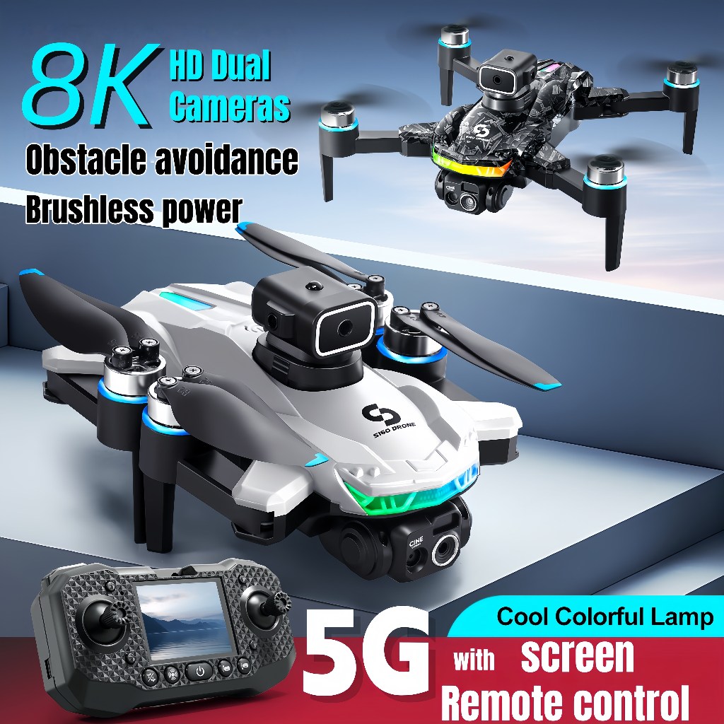 Drone 8K Professional Dual Camera 5G WIFI FPV Optical Flow Obstacle ...