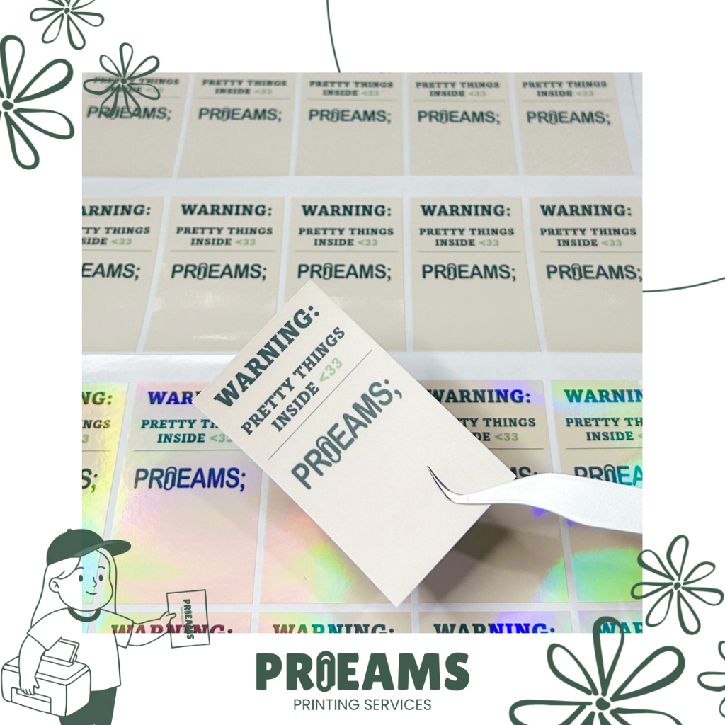 sticker printing | print and cut | sticker label | decals | prieams ...