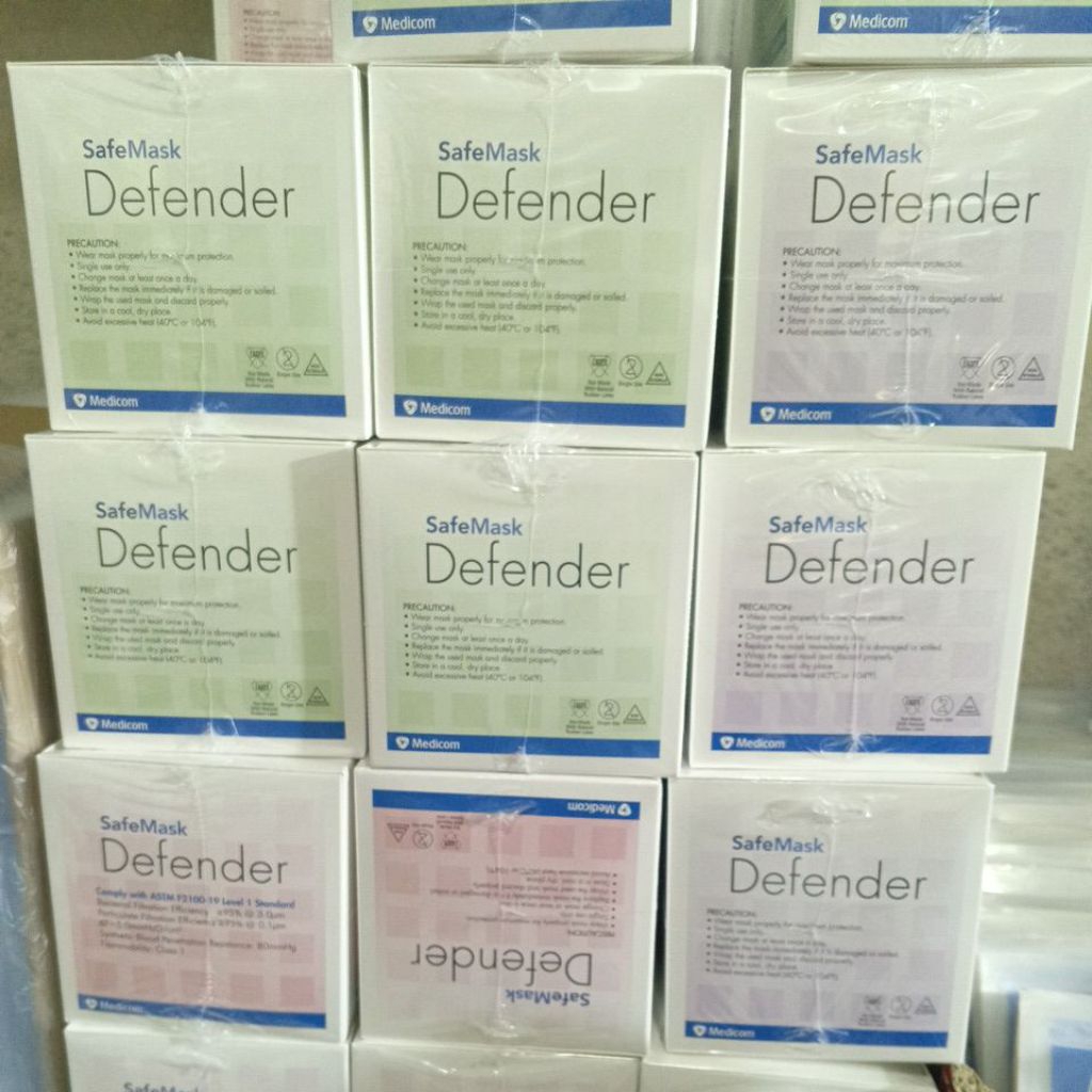 Defender Face Mask – Reusable Cloth Mask (3‑Layer) | Shopee Philippines