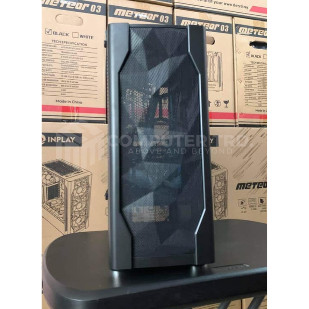 Inplay Meteor 03 Mid Tower Gaming PC Case Black | Shopee Philippines