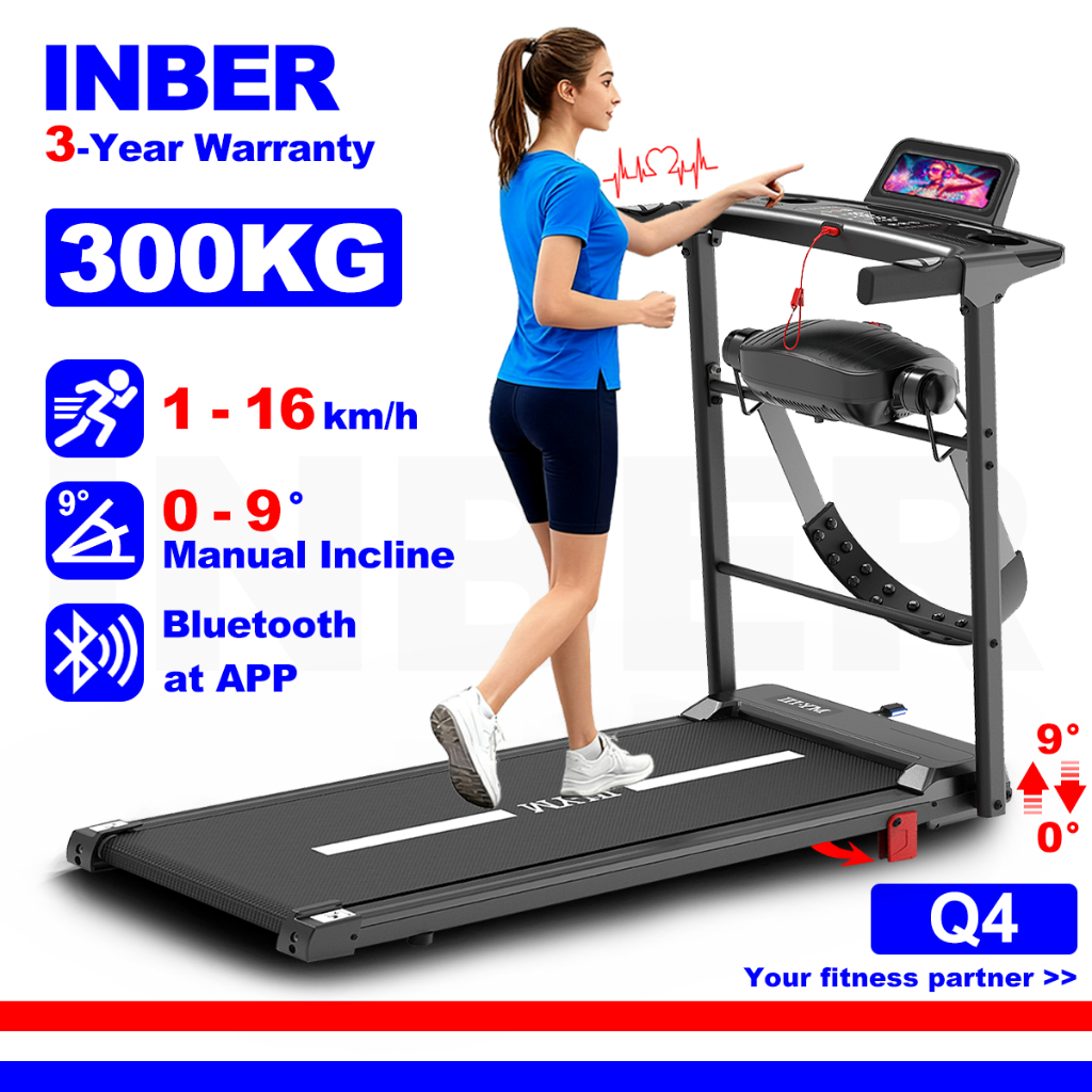 Treadmill Foldable Electric LCD Screen Design for Exercise Motor ...