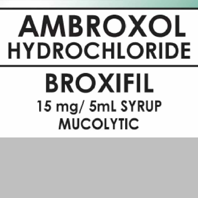 BROXIFL SYRUP & DROPS (AMBROXOL HYDROCHLORIDE) | Shopee Philippines