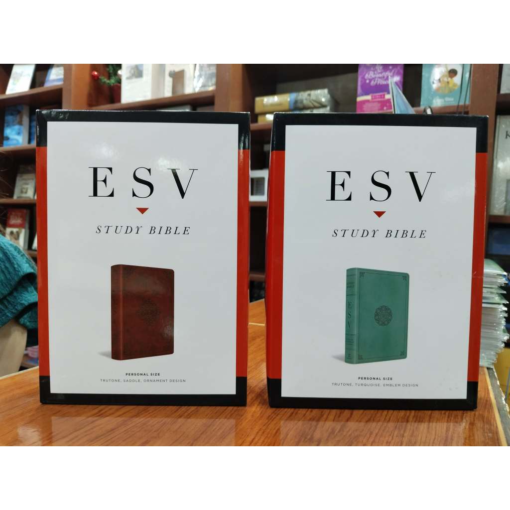 PCBS - ESV Study Bible, Personal Size( Genuine Leather )( LEATHERLIKE ...
