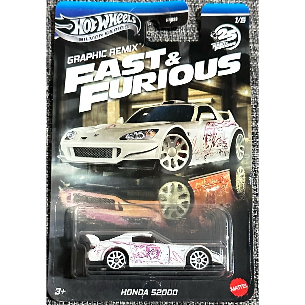 Hot Wheels Fast & Furious Honda S2000 Collector Collector