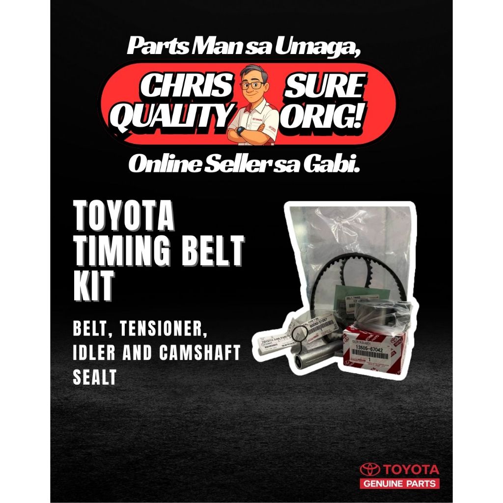 TIMING BELT KIT TOYOTA FORTUNER, HILUX AND INNOVA 2008 TO 2015 | Shopee ...