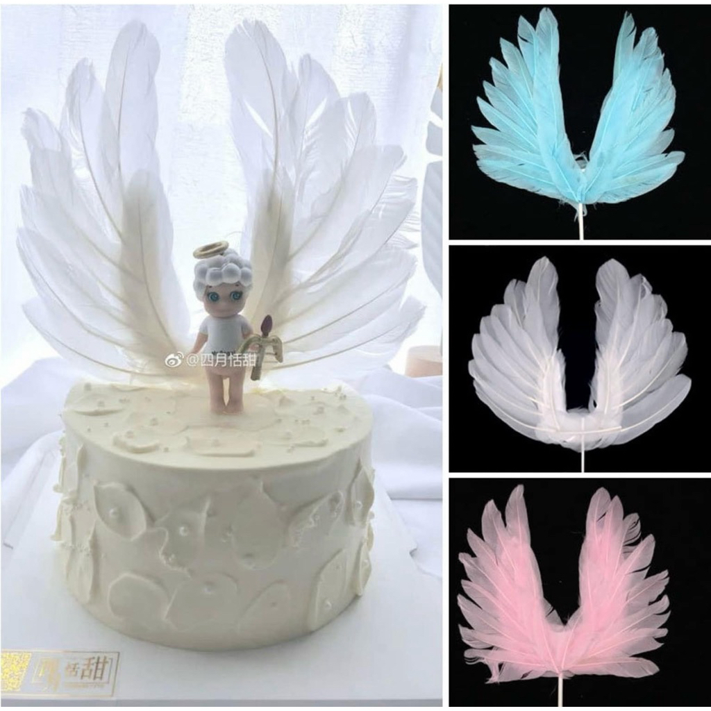 1pc angel feather topper angel wing topper | Shopee Philippines