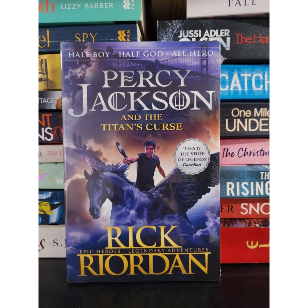 Percy Jackson and the Titan's Curse by Rick Riordan BRAND NEW | Shopee ...