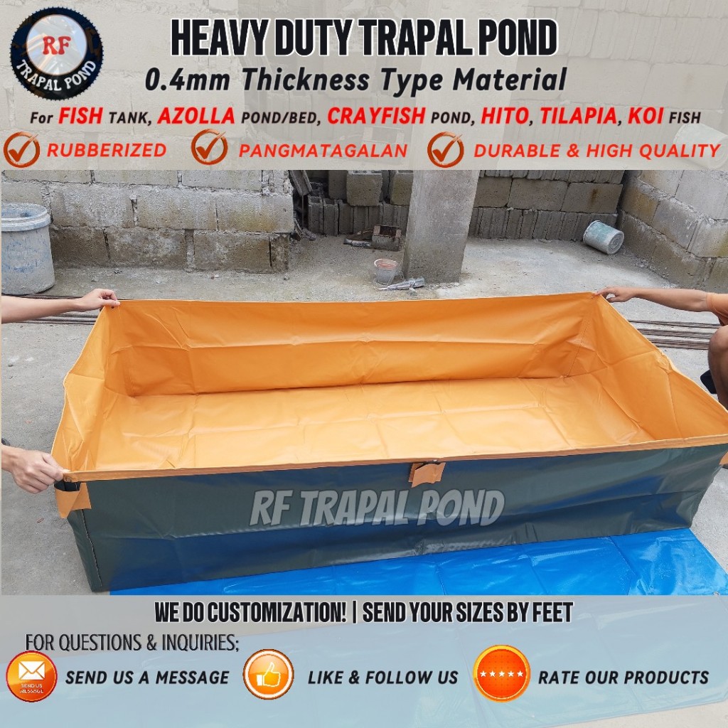 5 x 3 x 1 FEET HEAVY DUTY AND HIGH QUALITY ORIGINAL TRAPOND (Azolla ...
