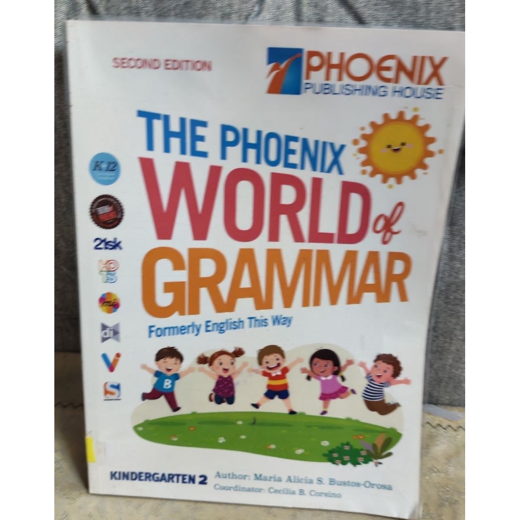 The Phoenix World of Grammar Kindergarten 2 K2 (Used) | Shopee Philippines