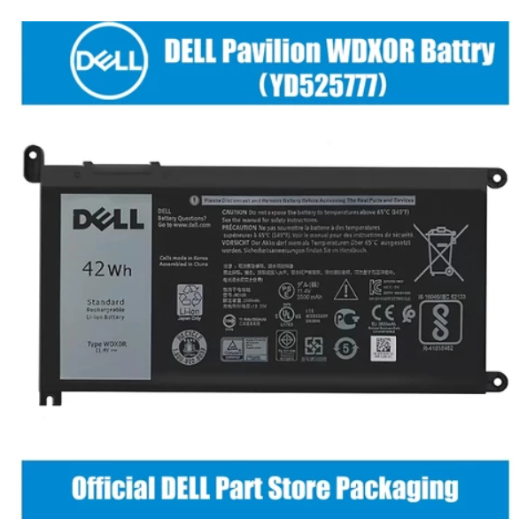 DELL WDX0R OFFICIAL BATTERY wdxor Laptop Battery 14 7000 15 5567 7560 ...